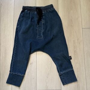 Nununu Boys Kids Jeans Jogger Pants-Stretchy size 4-5 with pockets